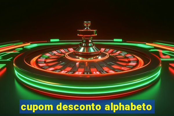 cupom desconto alphabeto